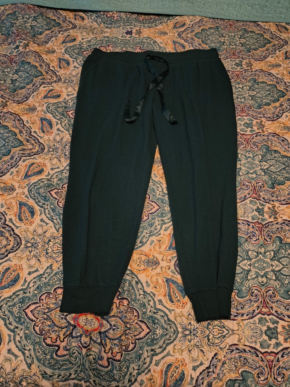 torrid Green Knit Joggers with Drawstring